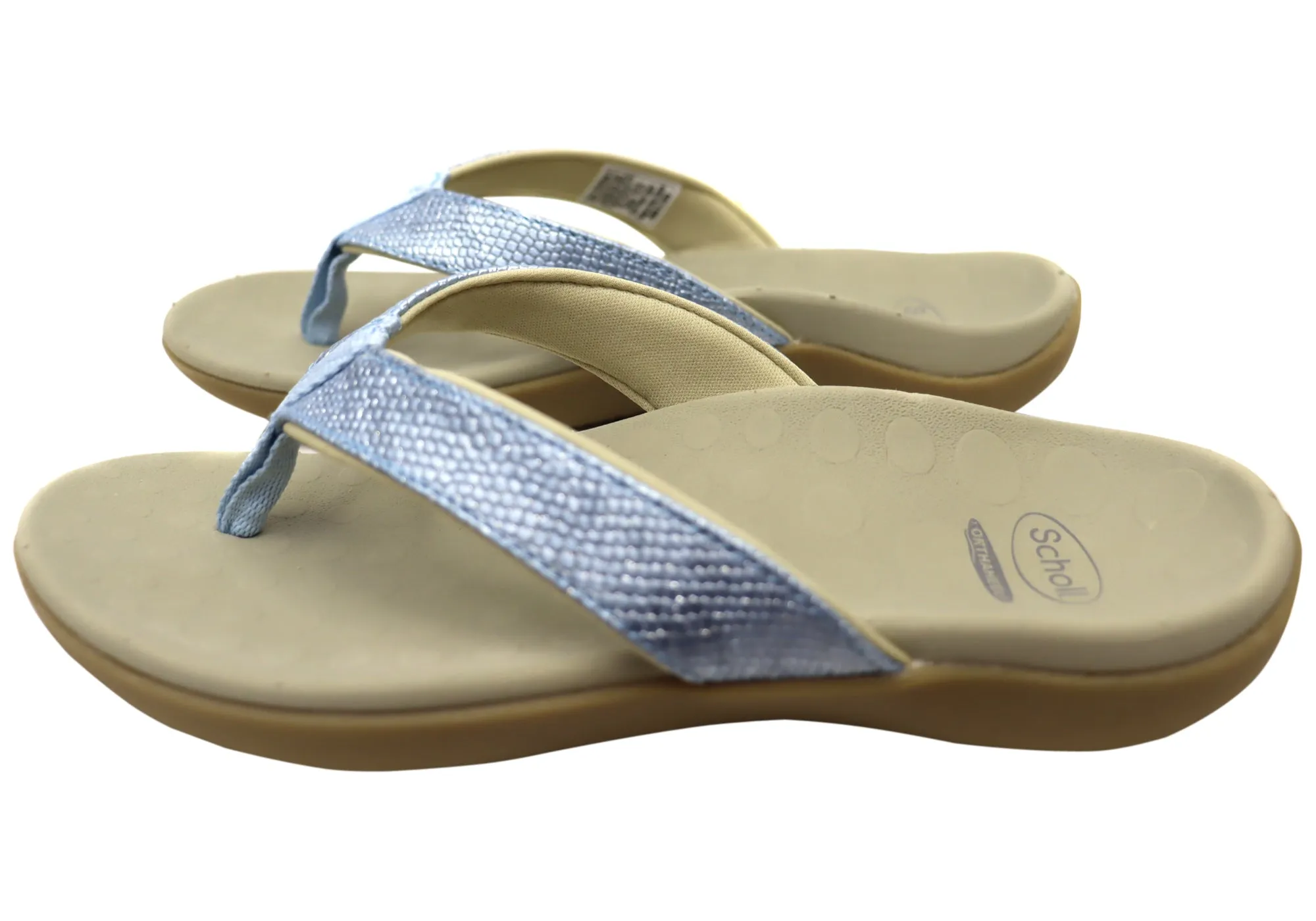 Scholl Orthaheel Sonoma II Womens Supportive Comfort Thongs Sandals Scholl Orthaheel Shoes