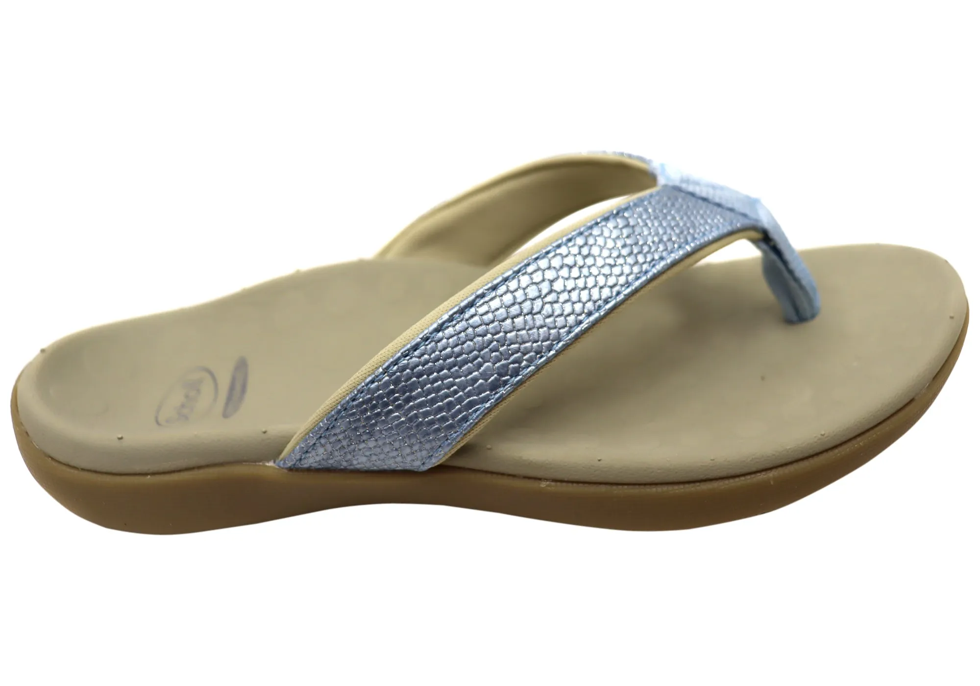 Scholl Orthaheel Sonoma II Womens Supportive Comfort Thongs Sandals Scholl Orthaheel Shoes