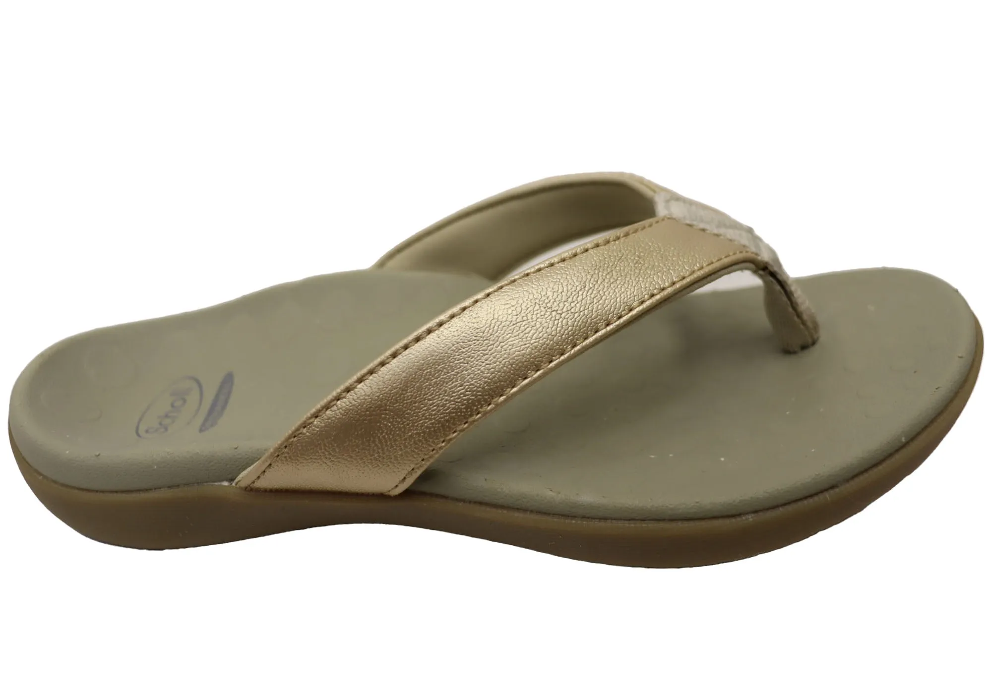 Scholl Orthaheel Sonoma II Womens Supportive Comfort Thongs Sandals Scholl Orthaheel Shoes