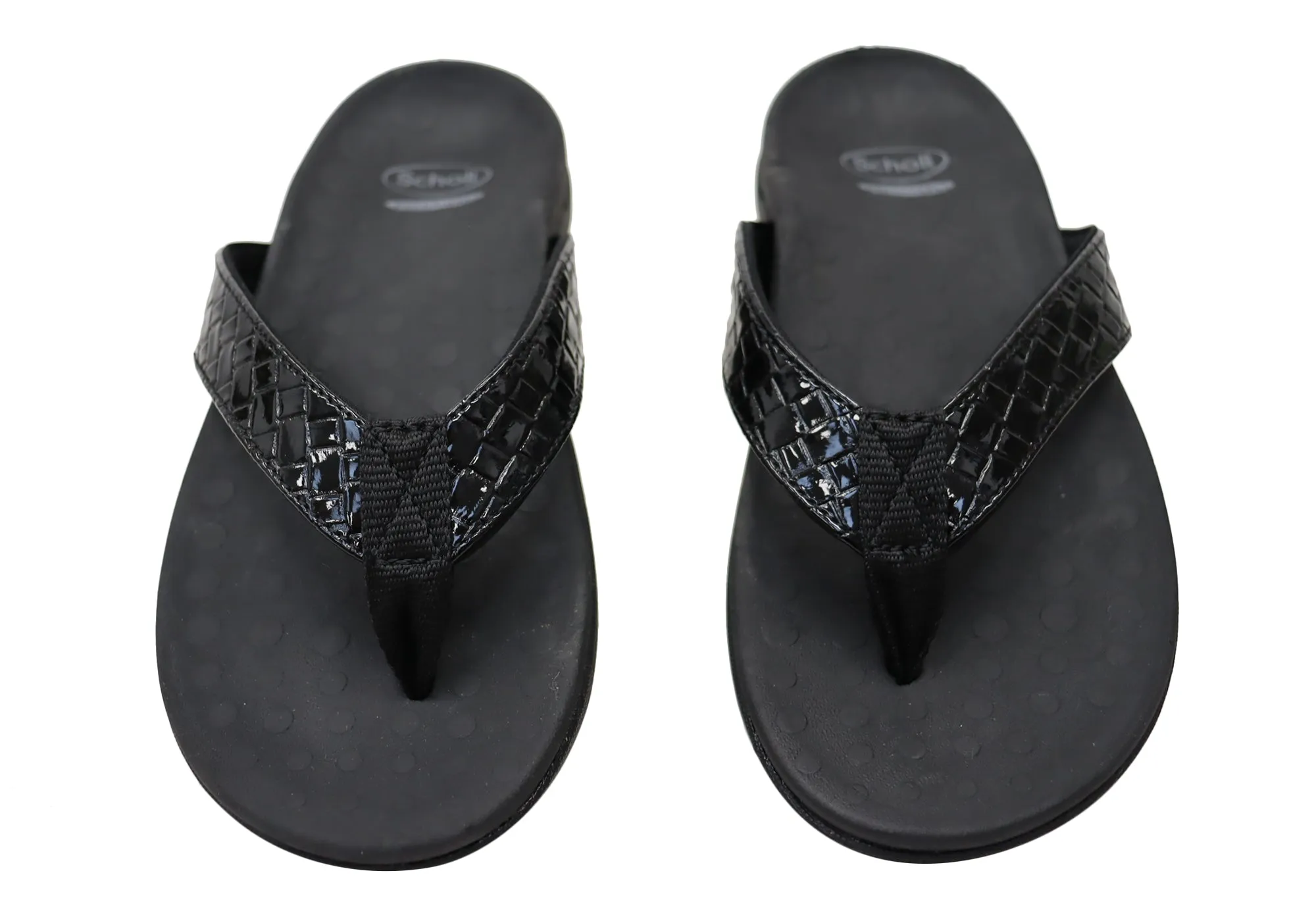 Scholl Orthaheel Sonoma II Womens Supportive Comfort Thongs Sandals Scholl Orthaheel Shoes