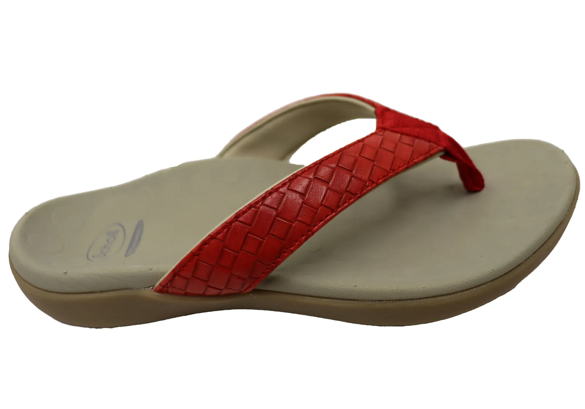 Scholl Orthaheel Sonoma II Womens Supportive Comfort Thongs Sandals Scholl Orthaheel Shoes