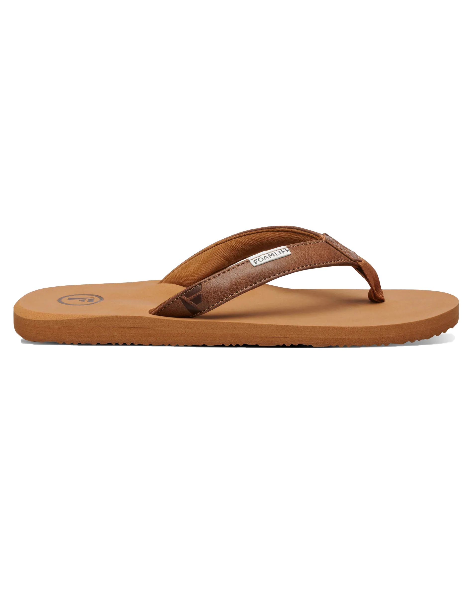 Seales SC Flip Flops in Latte Brown