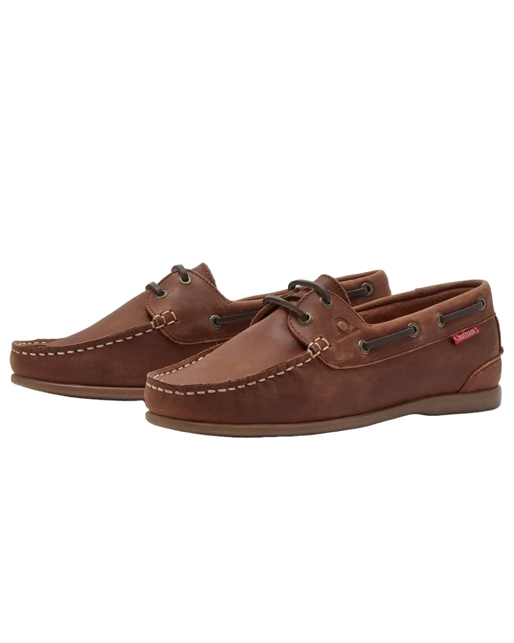 Shoes Chatham Chatham Womens Penang Leather Boat Shoes