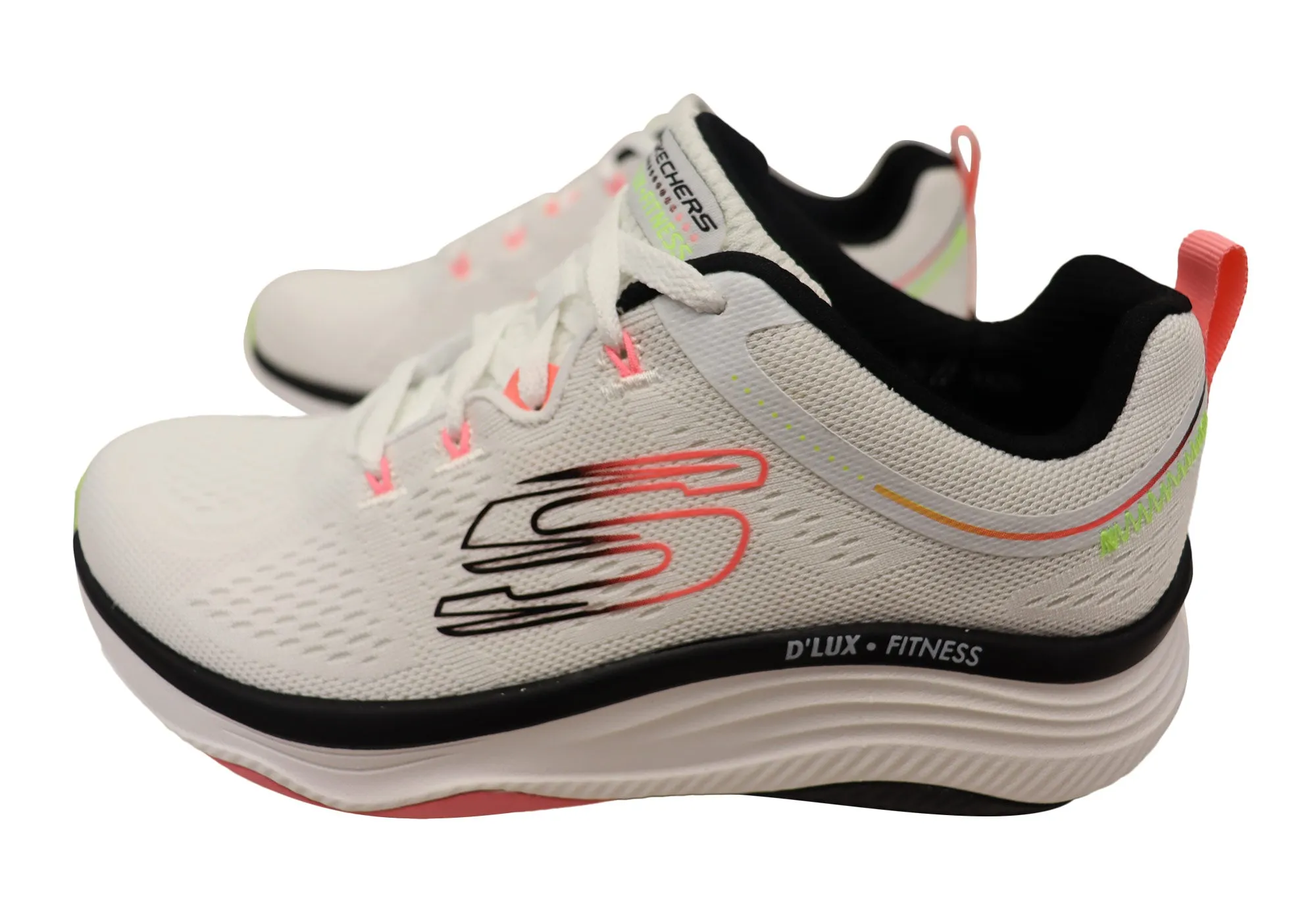 Skechers Womens Relaxed Fit D Lux Fitness New Moxie Shoes Skechers Shoes