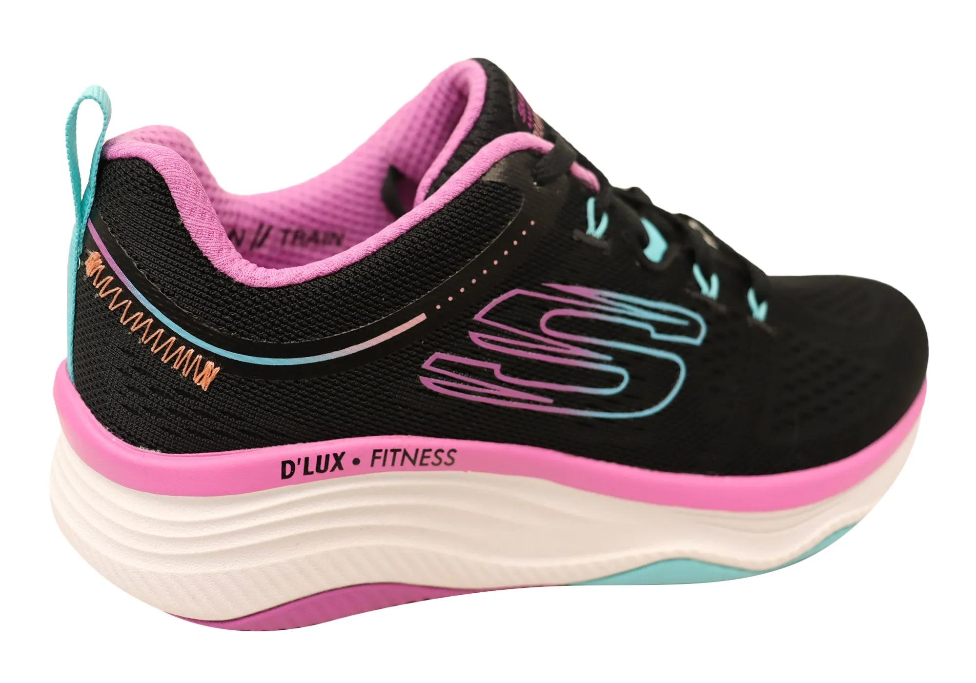 Skechers Womens Relaxed Fit D Lux Fitness New Moxie Shoes Skechers Shoes