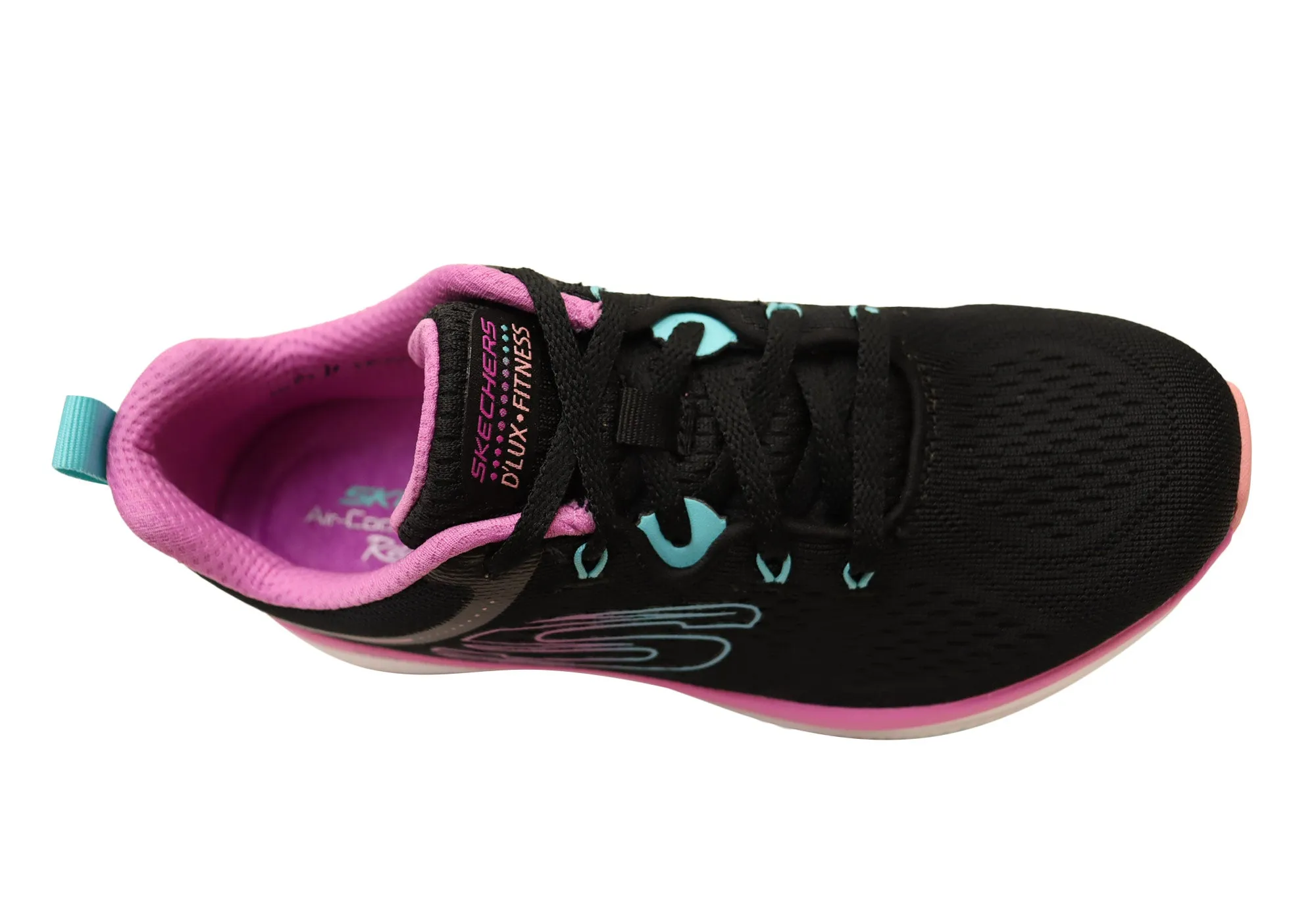Skechers Womens Relaxed Fit D Lux Fitness New Moxie Shoes Skechers Shoes