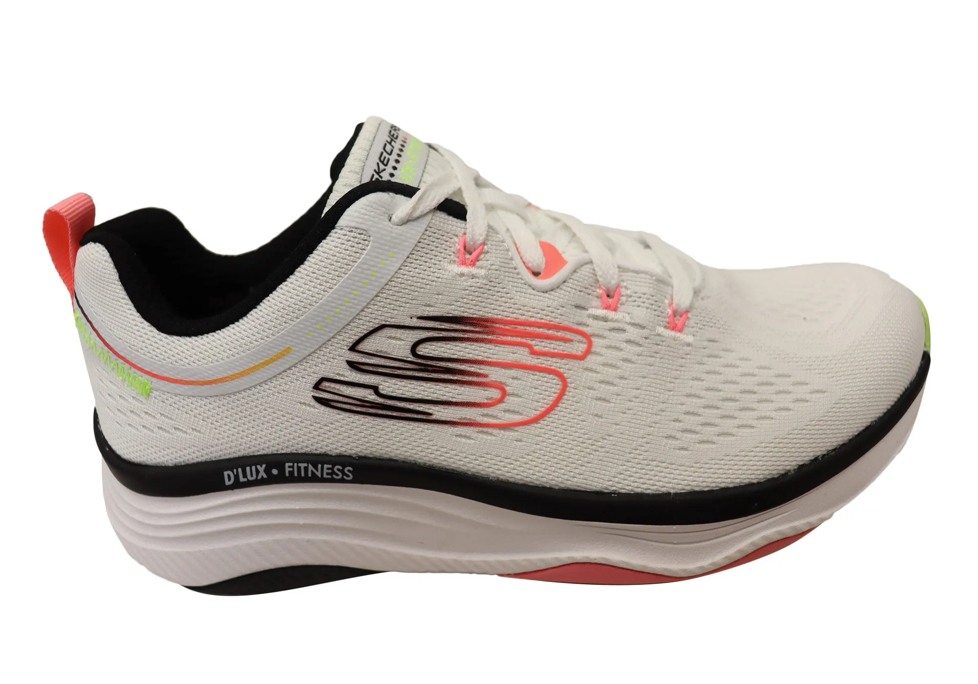 Skechers Womens Relaxed Fit D Lux Fitness New Moxie Shoes Skechers Shoes