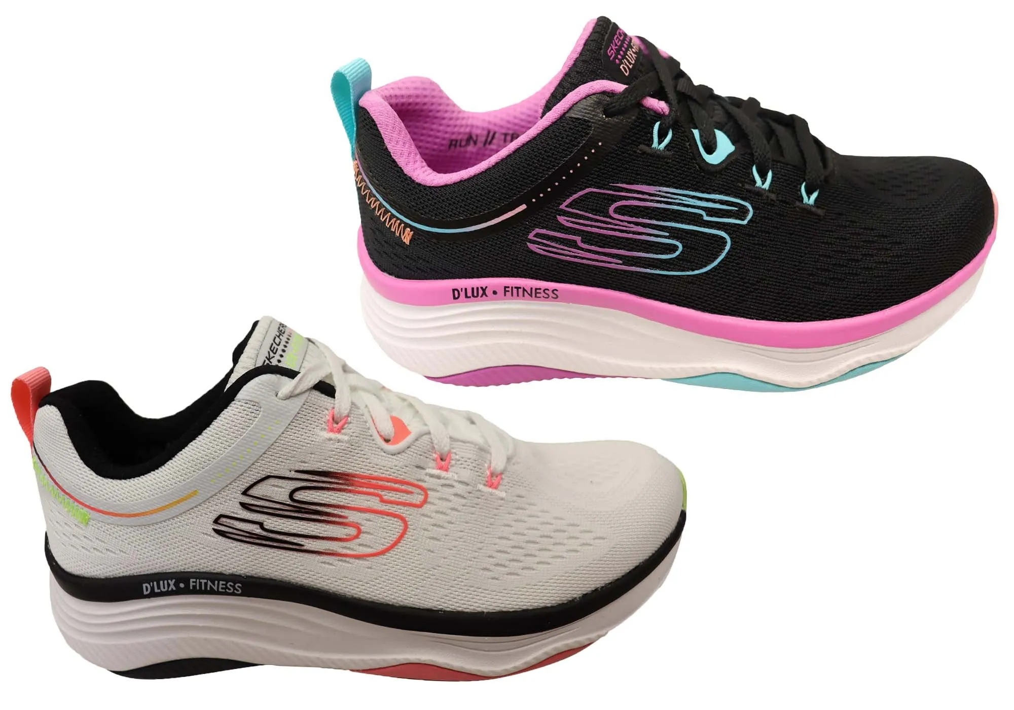 Skechers Womens Relaxed Fit D Lux Fitness New Moxie Shoes Skechers Shoes