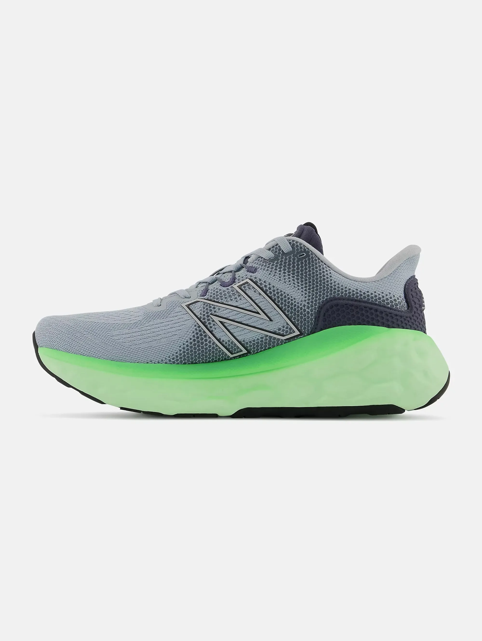 Sneakers da Running Fresh Foam More V3 Grigio/Fluo