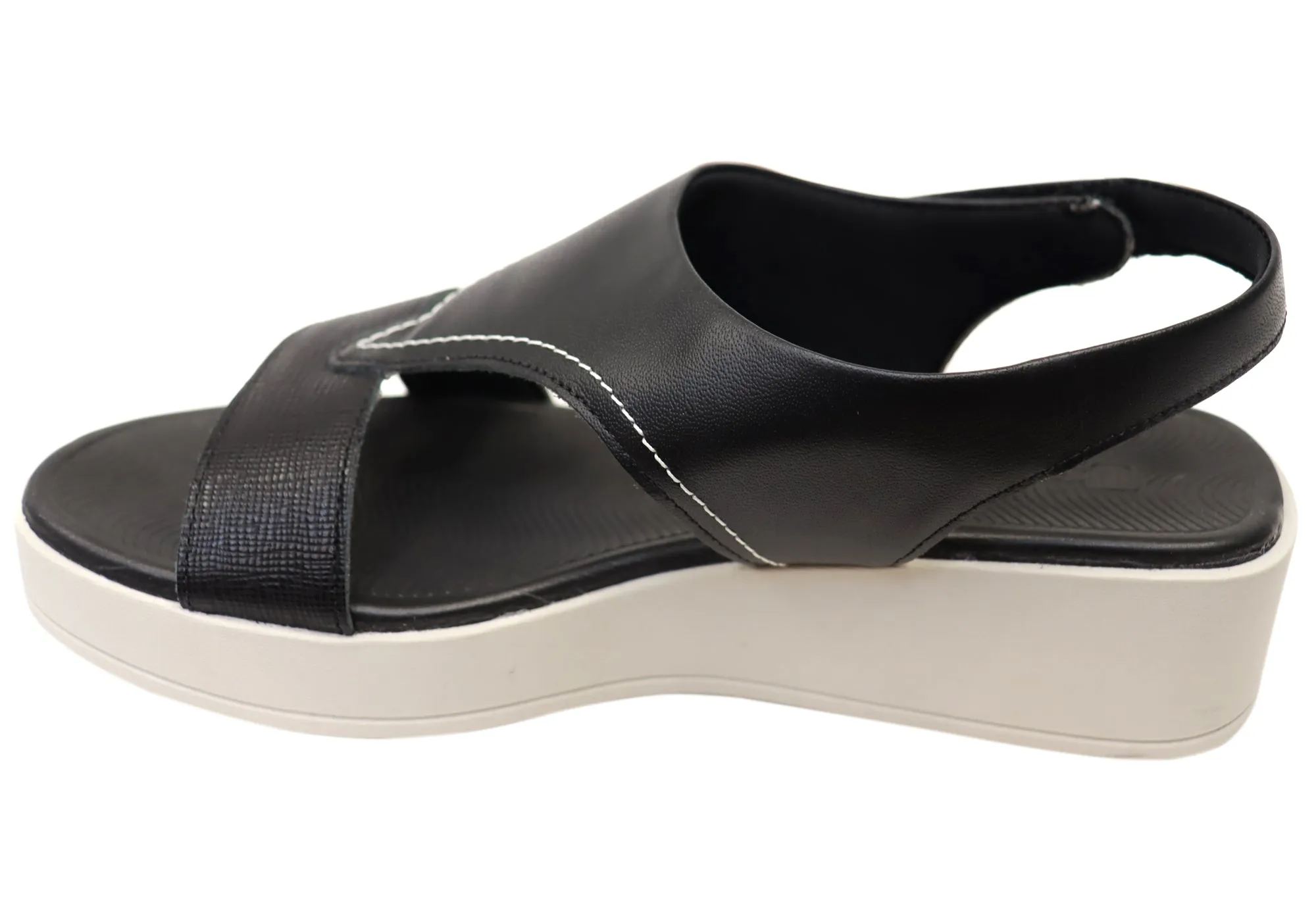 Usaflex Bridgette Womens Comfortable Leather Sandals Made In Brazil Usaflex Shoes