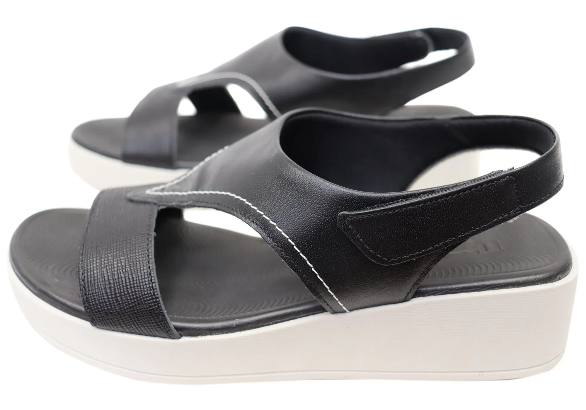 Usaflex Bridgette Womens Comfortable Leather Sandals Made In Brazil Usaflex Shoes