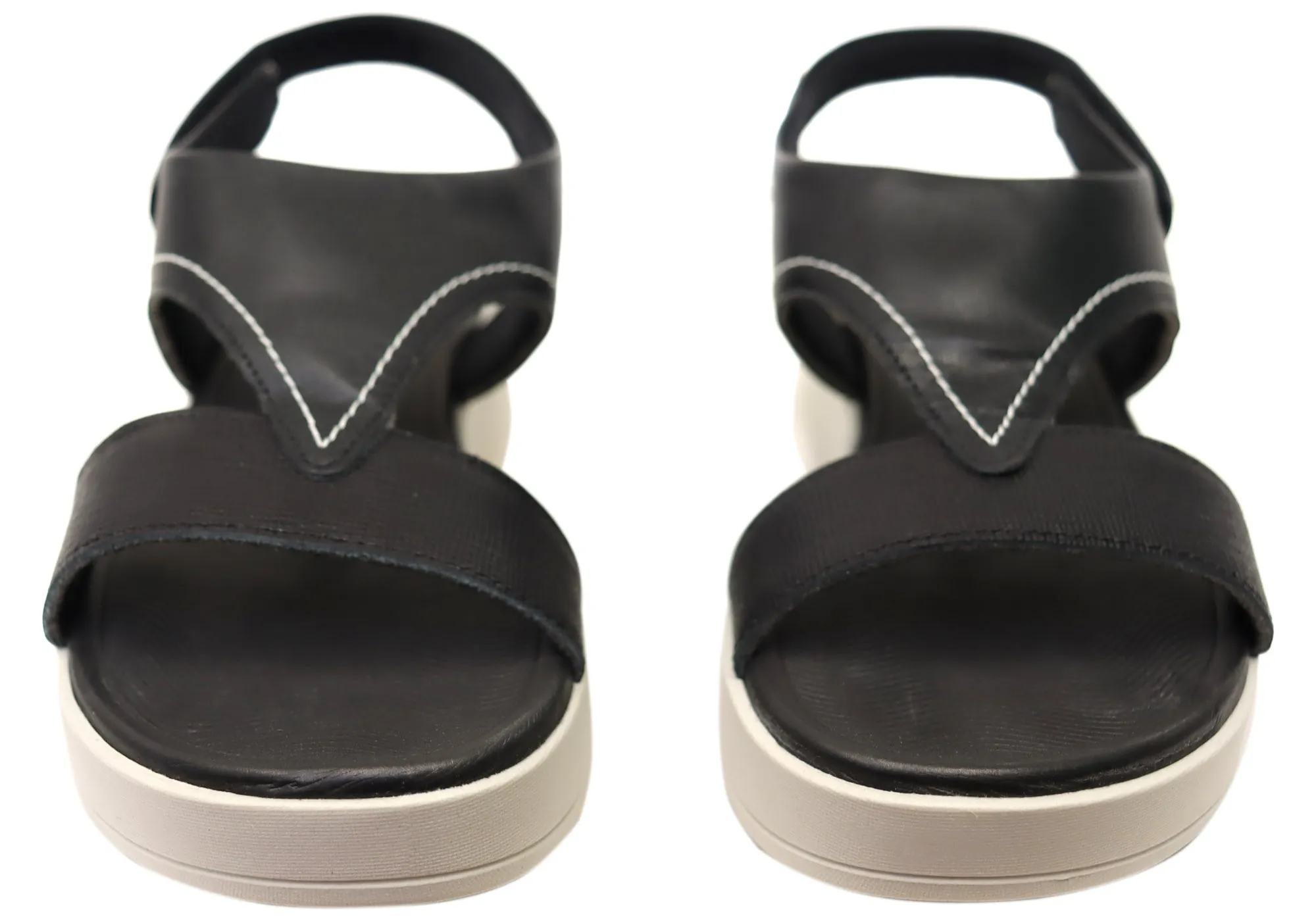 Usaflex Bridgette Womens Comfortable Leather Sandals Made In Brazil Usaflex Shoes