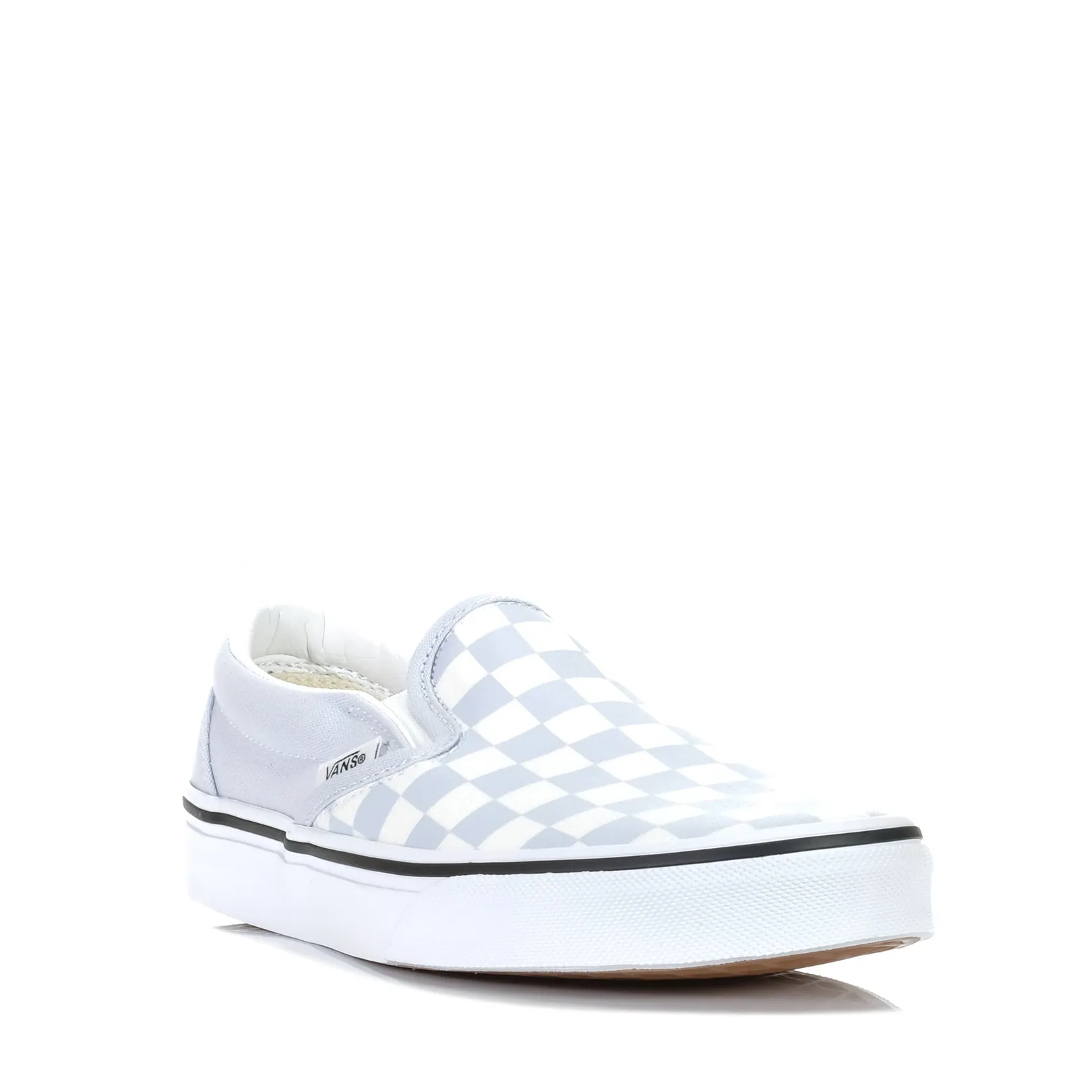 Vans Classic Slip-On Checkerboard Halogen Blue Shoes_Vans