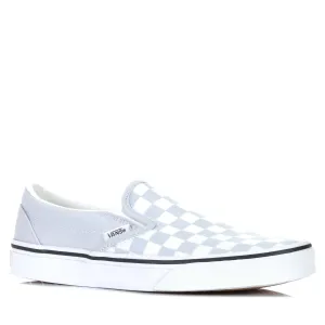 Vans Classic Slip-On Checkerboard Halogen Blue Shoes_Vans