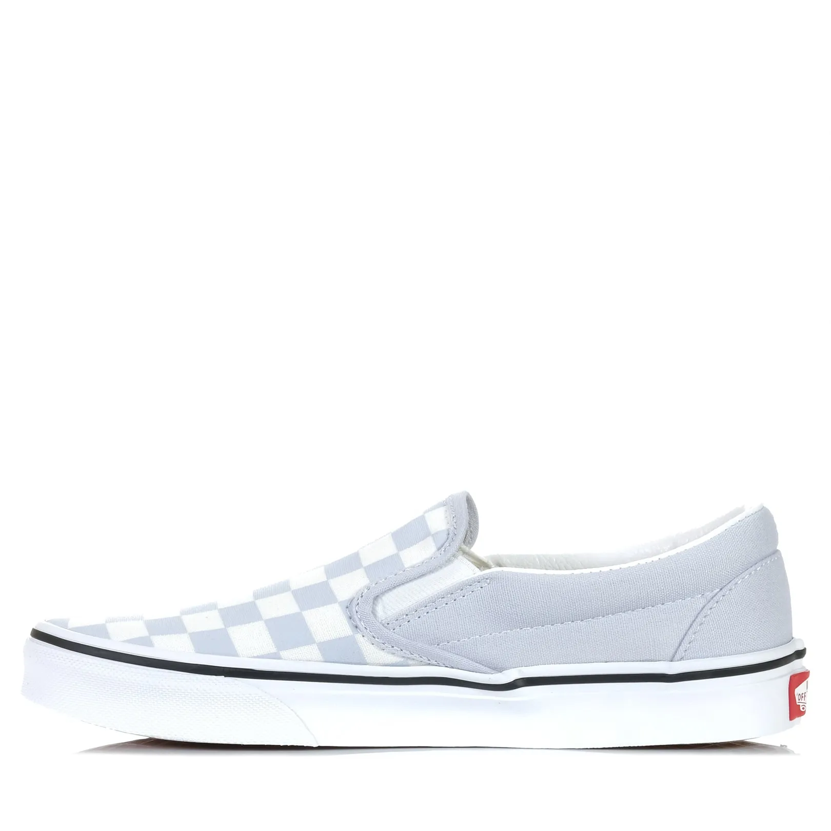 Vans Classic Slip-On Checkerboard Halogen Blue Shoes_Vans