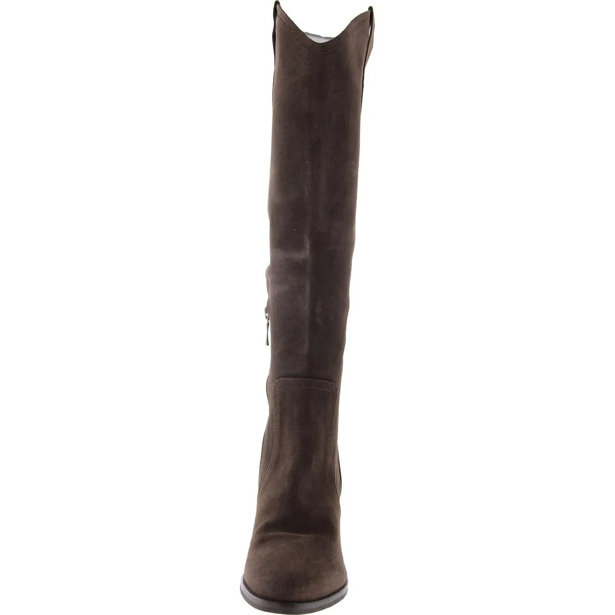 Vittoria Womens Suede Solid Knee-High Boots