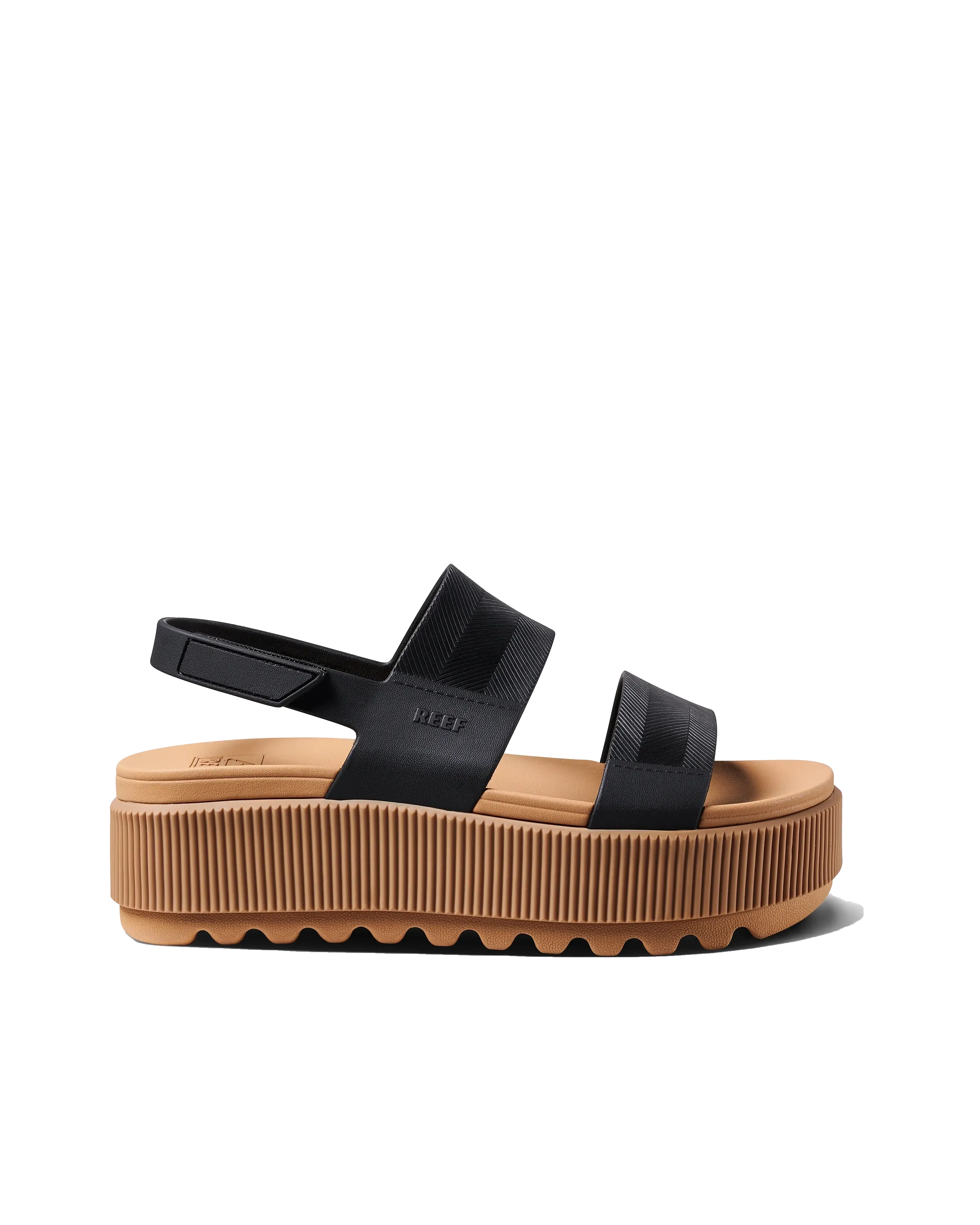 Water Vista Higher Sandal in Black & Tan