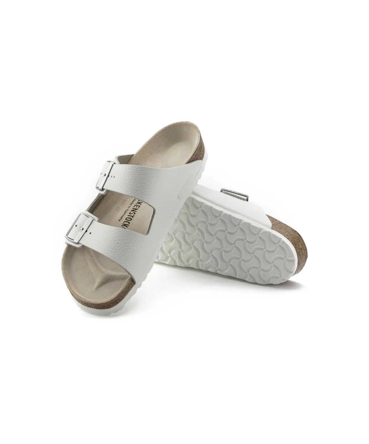 Womens Birkenstock Shoes Birkenstock Arizona Leather White Sandals