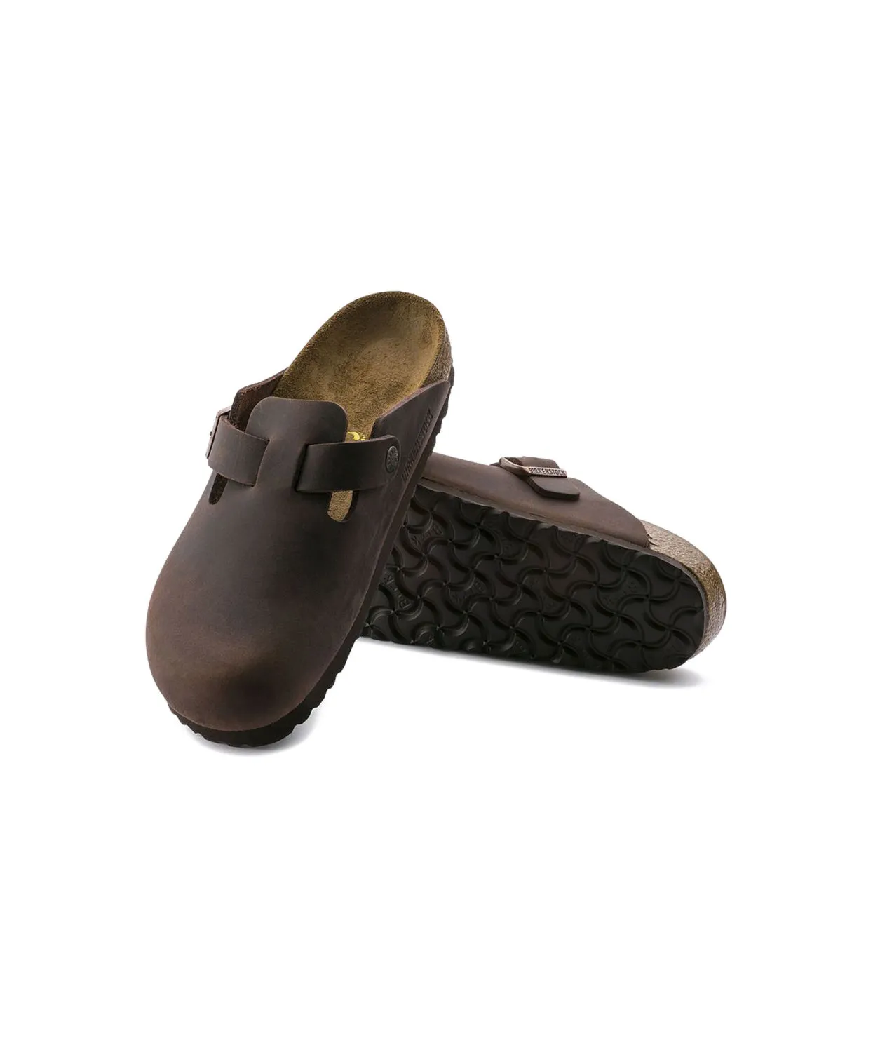 Womens Birkenstock Shoes Birkenstock Boston Oiled Leather Habana Clogs