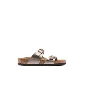 Womens Birkenstock Shoes Birkenstock Sydney Birko-Flor Graceful Taupe Sandals