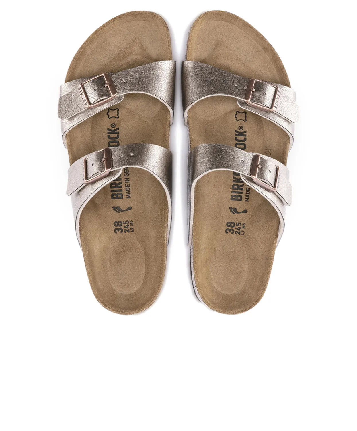 Womens Birkenstock Shoes Birkenstock Sydney Birko-Flor Graceful Taupe Sandals