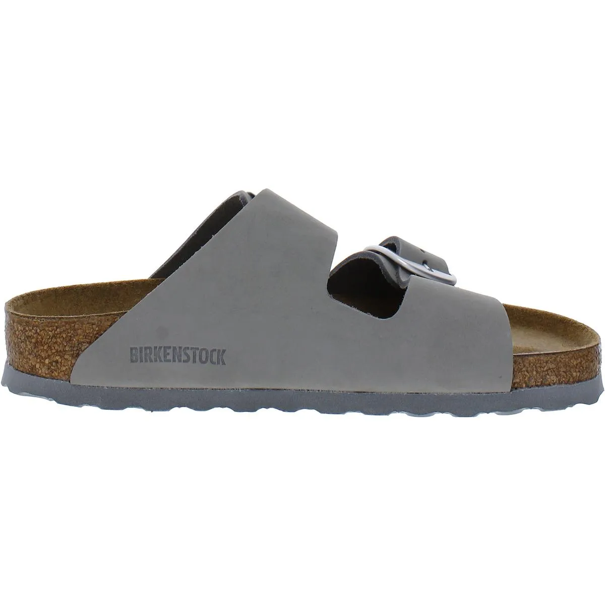 Womens Footbed Buckle Slide Sandals
