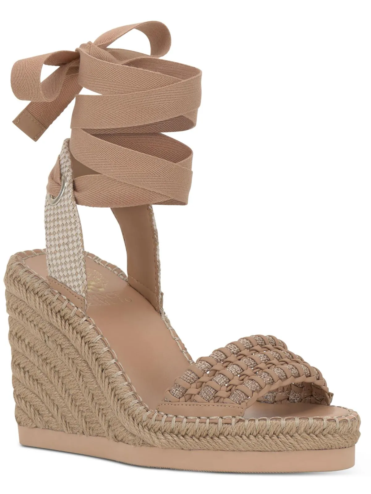 Womens Slingback Open Toe Wedge Sandals